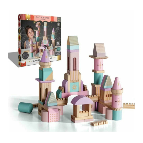 Castle Building Blocks by FOA Schwarz - Picture 3 of 5